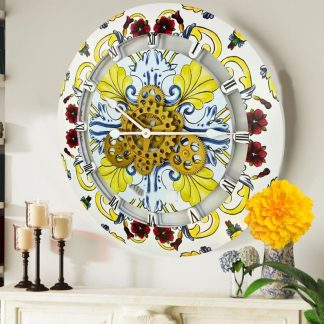 Gorgeous Art Gear Wall Clock