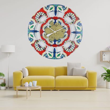 Art Gear Wall Clock