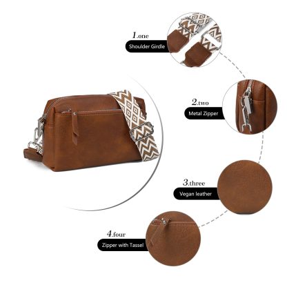 Retro casual crossbody bag - Image 3