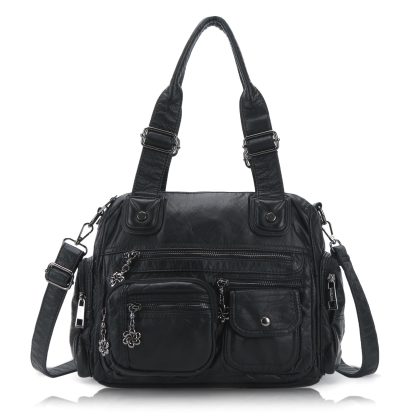 Retro multi-pocket practical women's bag