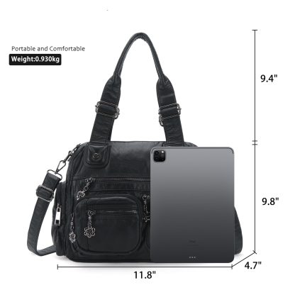 Retro multi-pocket practical women's bag - Image 5