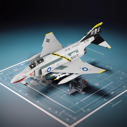 Retro military fighter plane model - Image 6