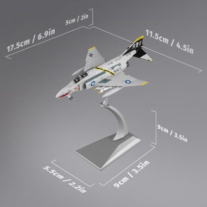 Retro military fighter plane model - Image 3