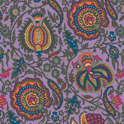 Ethnic print quilted tote bag - Image 7