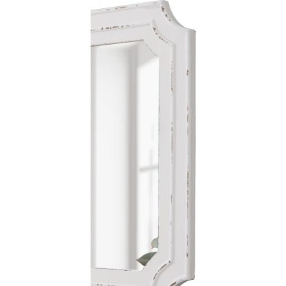 French retro distressed decorative mirror - Image 2