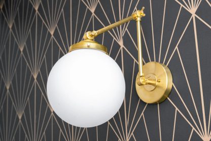 Retro telescopic spherical wall lamp - Image 2