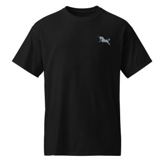 Simple Unicorn Embroidered T-Shirt