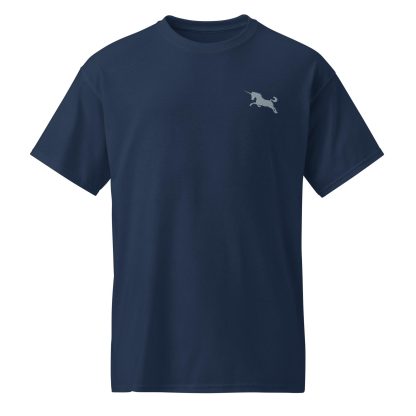 Simple Unicorn Embroidered T-Shirt - Image 3