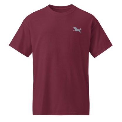 Simple Unicorn Embroidered T-Shirt - Image 2