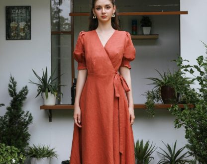 French retro tea dress