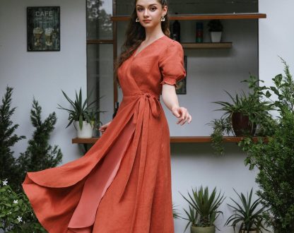 French retro tea dress - Image 2
