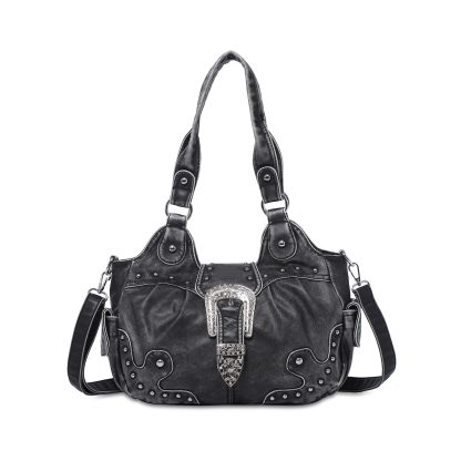 Western cowboy style rivet women's bag - Image 8