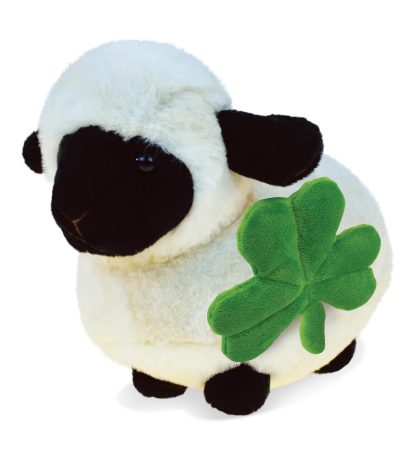 Lucky Four-Leaf Clover Sheep Plush Doll