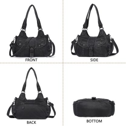 Retro motorcycle style multi-purpose women's bag - Image 6