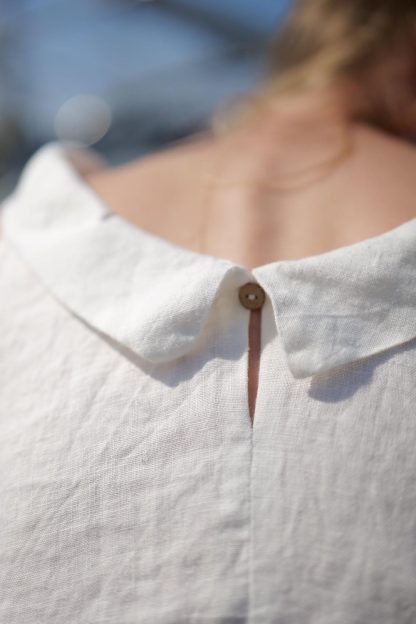 Elegant collar casual summer shirt - Image 2