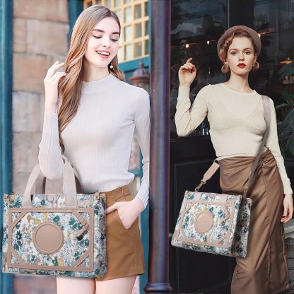 Artistic print handbag crossbody bag - Image 6
