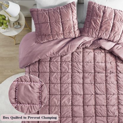 Luxurious velvet quilted bedding - Image 4