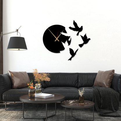 Bird Fragment Wall Clock - Image 6
