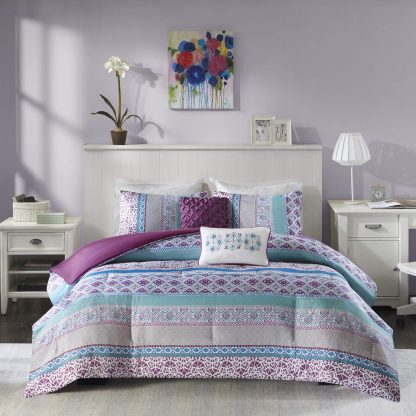 Bohemian striped bedding - Image 7