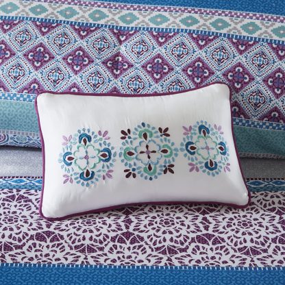 Bohemian striped bedding - Image 4