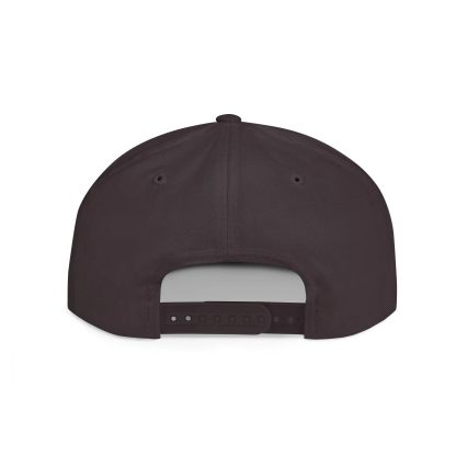 Bird embroidered flat-brim baseball cap - Image 10