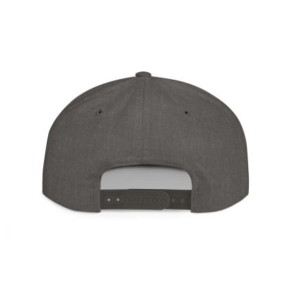 Bird embroidered flat-brim baseball cap - Image 3