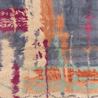 Artistic ink-splashing style handmade carpet
