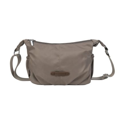 Khaki casual crossbody bag