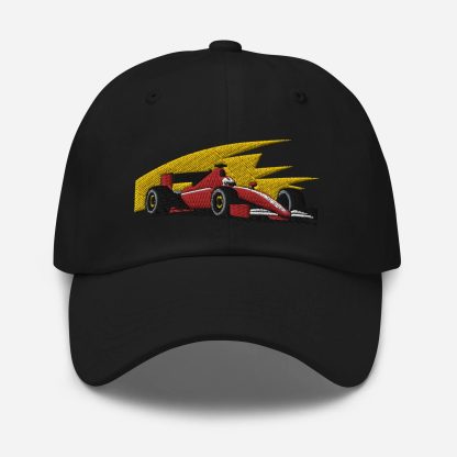 Racing embroidered baseball cap - Image 5