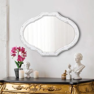 Vintage carved decorative mirror