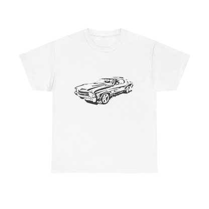 Vintage Car Print T-Shirt - Image 4