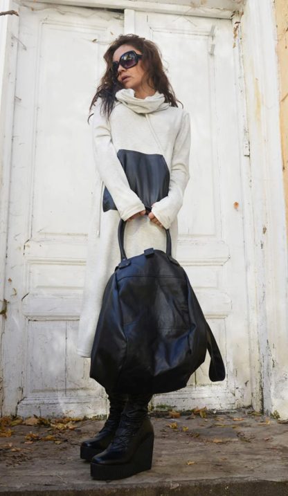 Dark style rivet tassel backpack - Image 2