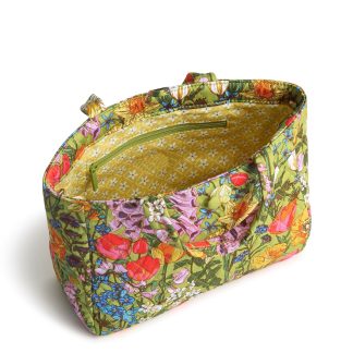 Floral Dreamweaver print tote bag