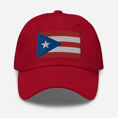Puerto Rican flag embroidered baseball cap - Image 5
