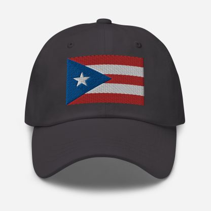 Puerto Rican flag embroidered baseball cap - Image 3