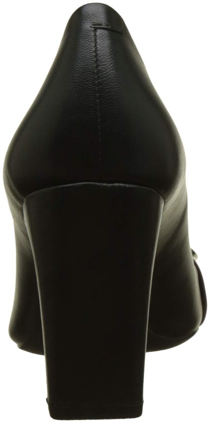 Women's color-block leather high heels - Image 3