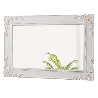 French elegant carved full-length mirror - Image 10