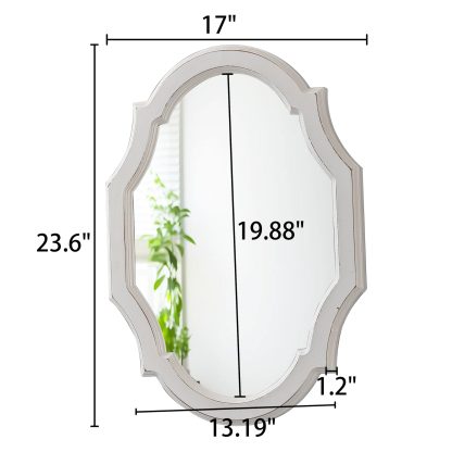 French luxury vintage carved decorative mirror - Image 8