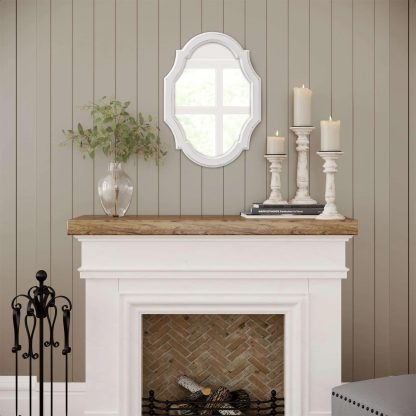 French luxury vintage carved decorative mirror - Image 7
