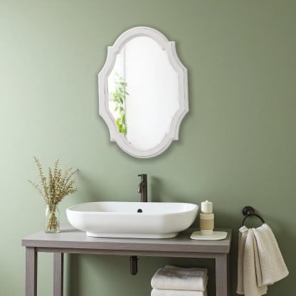 French luxury vintage carved decorative mirror - Image 6