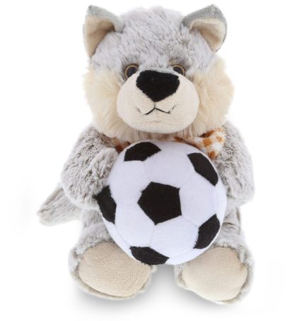 Football Cute Wolf Plush Doll