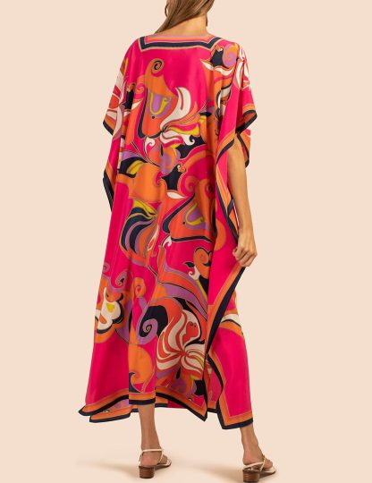 Bohemian printed robe - Image 4