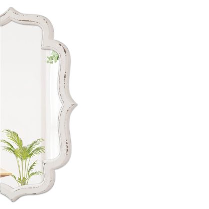 French retro carved decorative mirror - Image 3