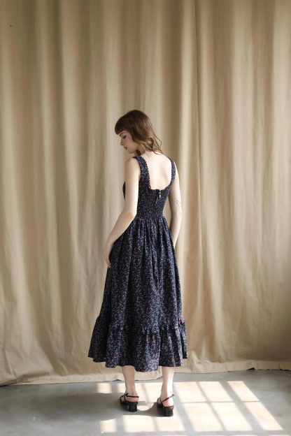 floral suspender dress - Image 5