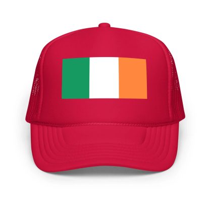 Irish flag print mesh baseball cap - Image 4