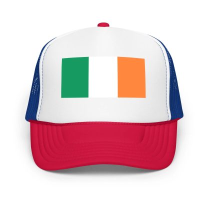 Irish flag print mesh baseball cap - Image 2