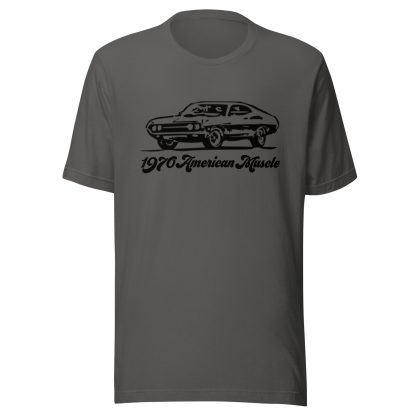 1970 American muscle car print T-shirt - Image 4