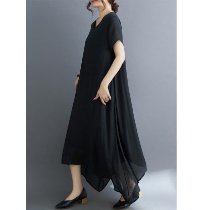 Irregular hem long skirt - Image 4