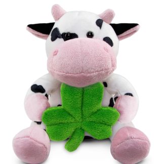 Lucky Clover Cow Plush Toy