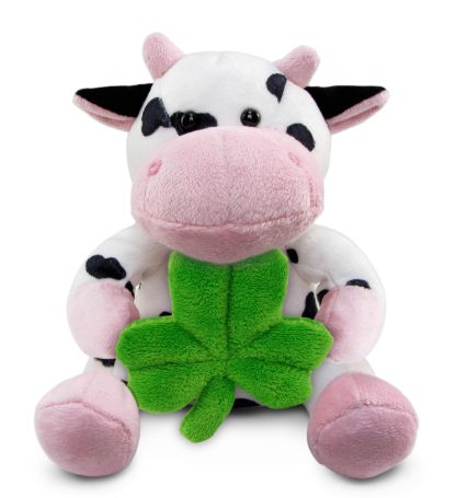 Lucky Clover Cow Plush Toy